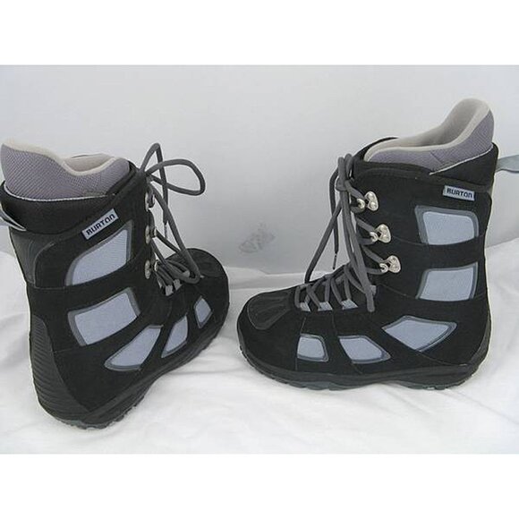 Excellent Condition Burton Freestyle Snowboard Boots! 10 Black & Blue - Picture 1 of 1